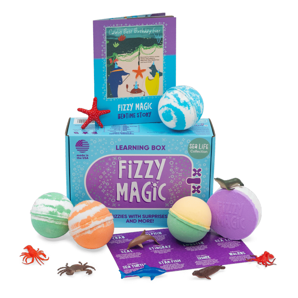 Sea Life Box Collection with Bedtime Story - Fizzy Magic